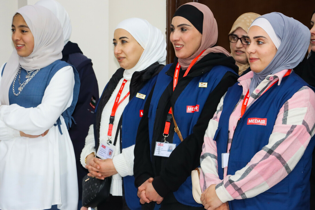 Hilfe für 
Menschen 
in Jordanien, 
dem Libanon & Syrien