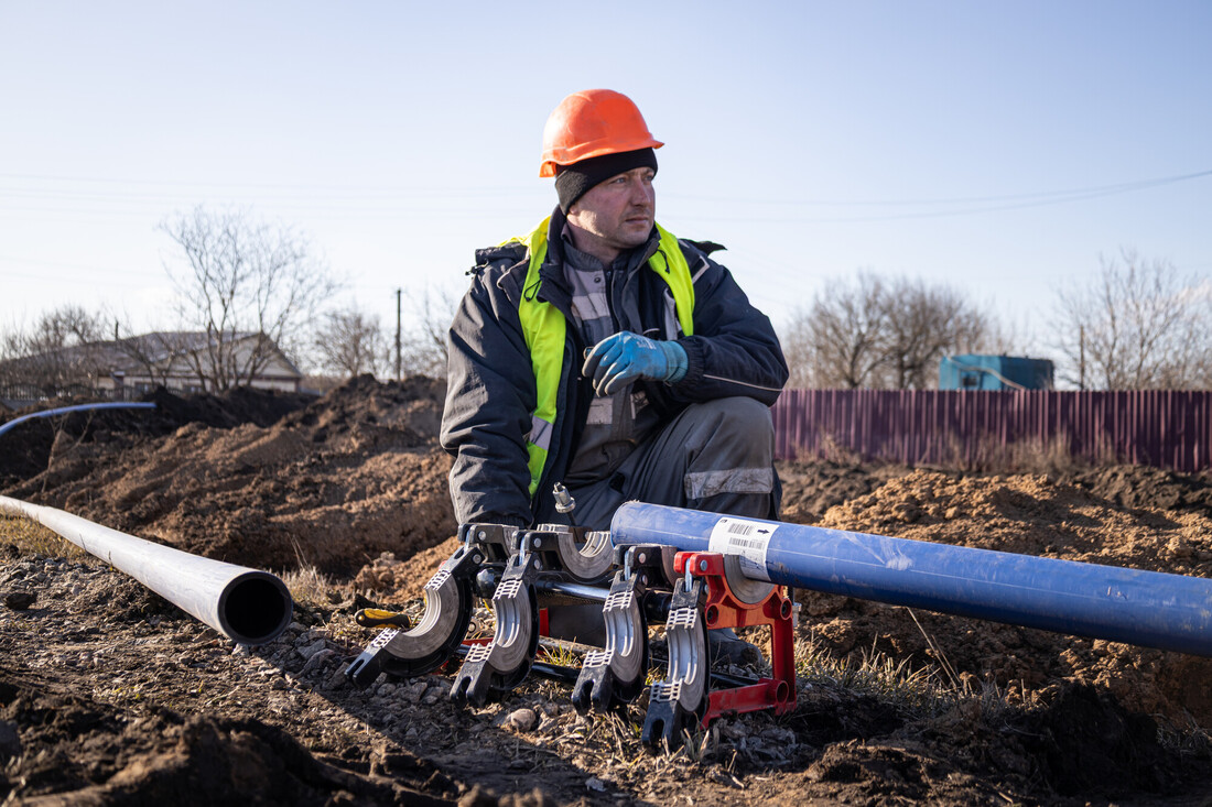 Wasser für eine Schule