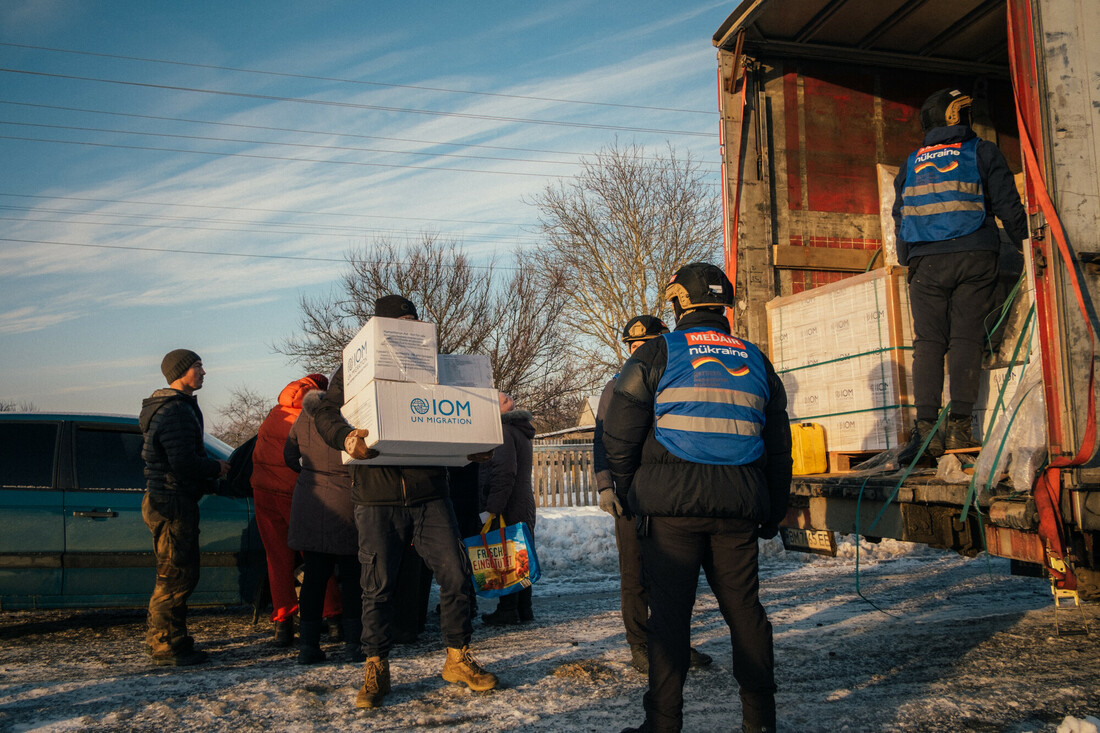 Wo der Krieg eskaliert, muss die Hilfe weitergehen