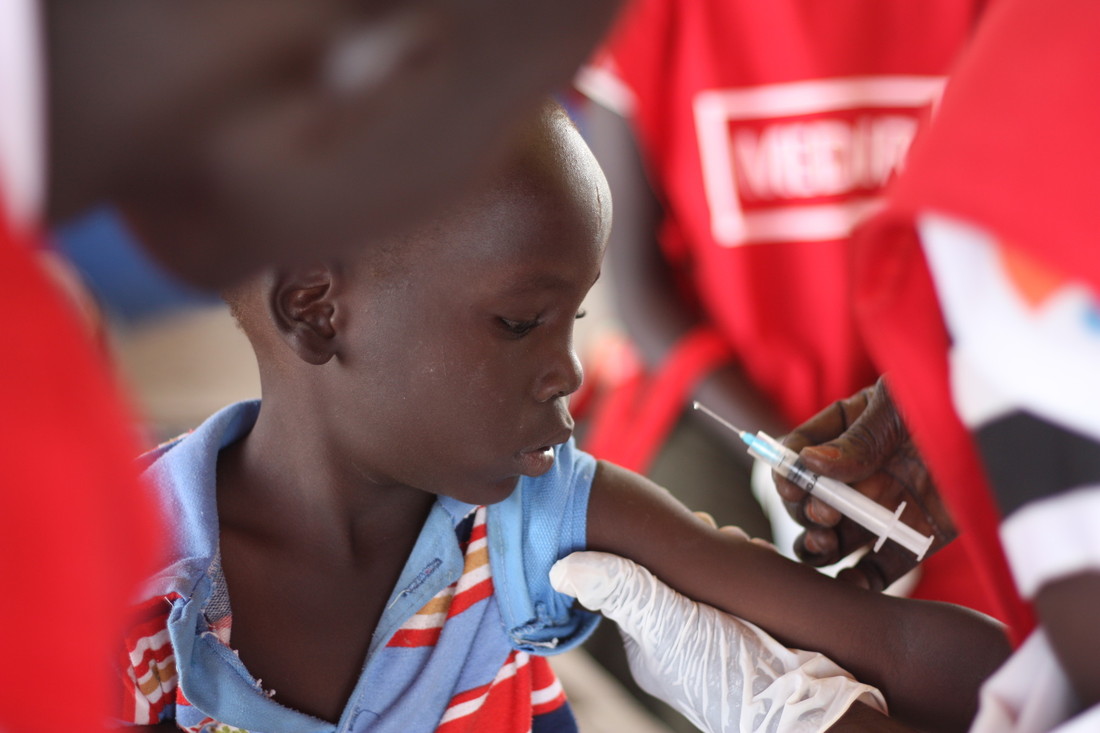 Dringend 
benötigte Hilfe
für den Südsudan