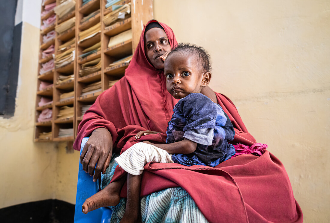 Lebensrettende 
Ernährungshilfe
in Somalia