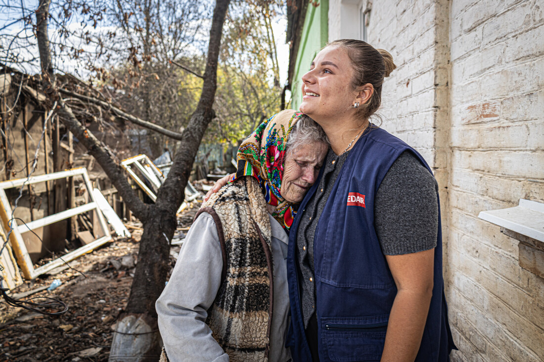 Hilfe für 
Menschen 
in der Ukraine