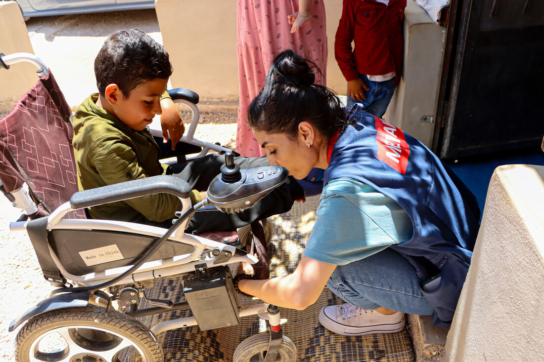 Hilfe für 
Menschen 
in Jordanien, 
dem Libanon & Syrien