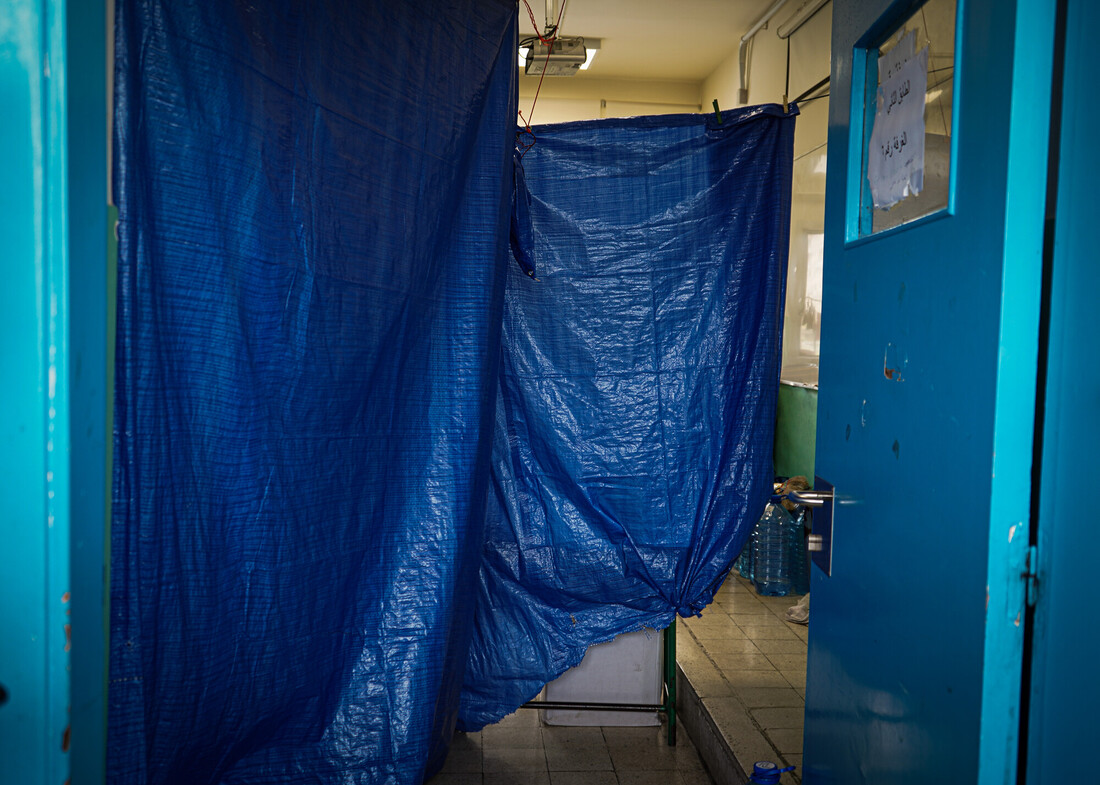 Ein Klassenzimmer
als neues
Zuhause